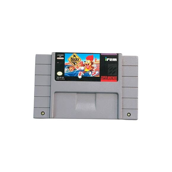 Rocky Rodent (Super Nintendo SNES, 1993) Authentic Cart Only Tested & Works